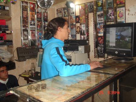 ou travail avec mes ordinateur   et mes  cd